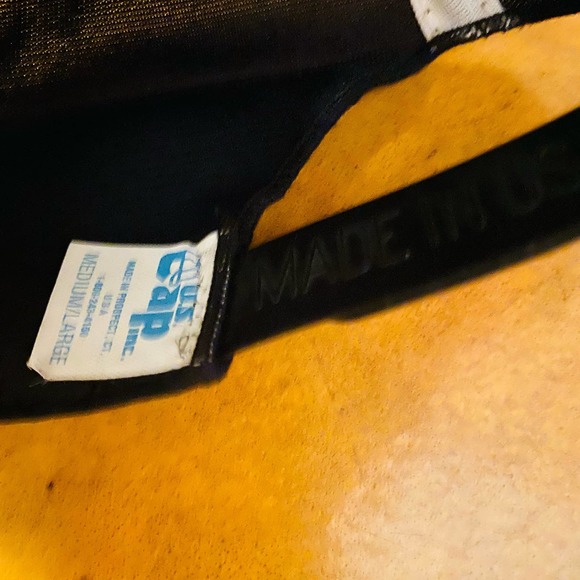 Vintage 90s Desert Storm Persian Gulf Navy Snapback Trucker Hat Cap Made in USA - Picture 4 of 7